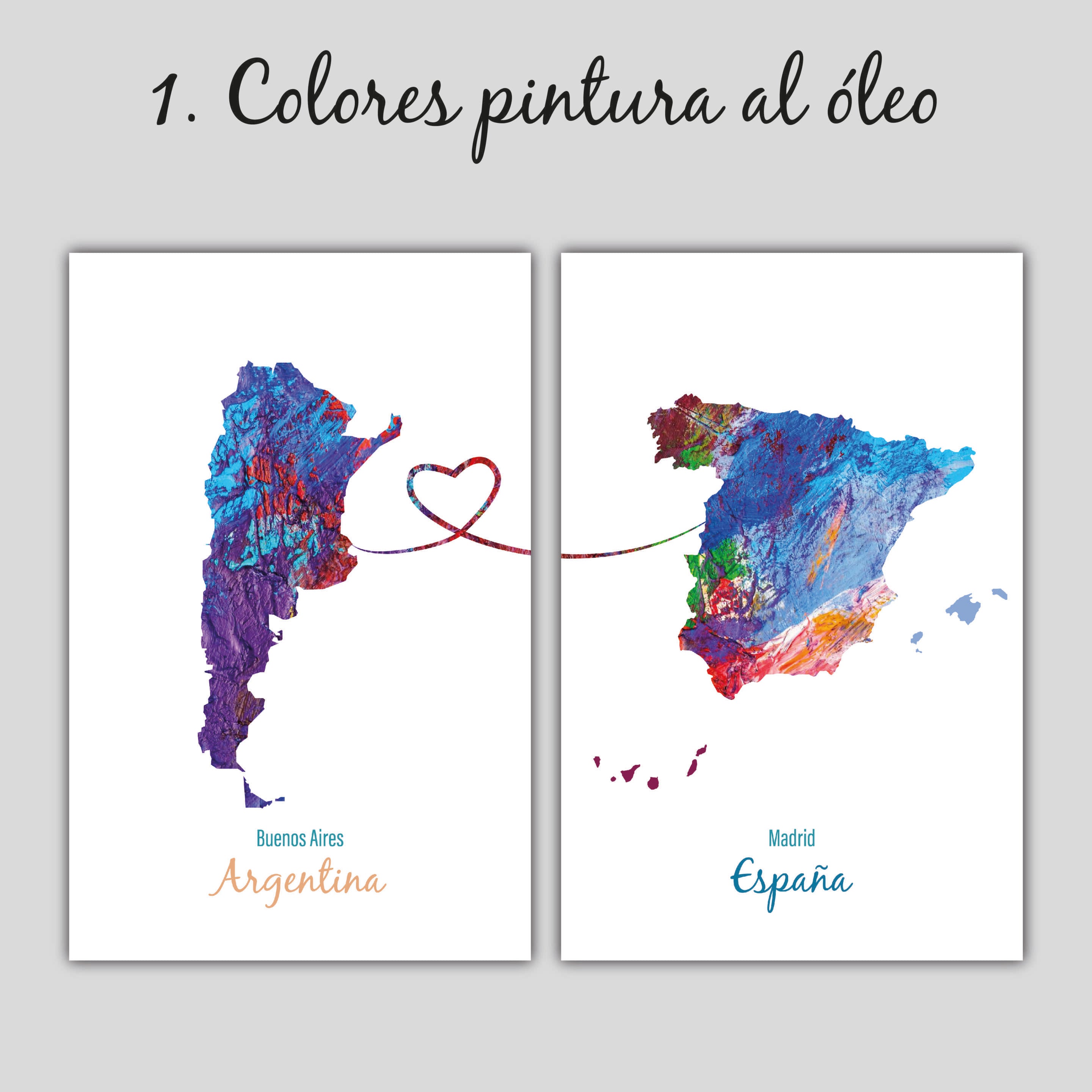 Mapas de Países originales