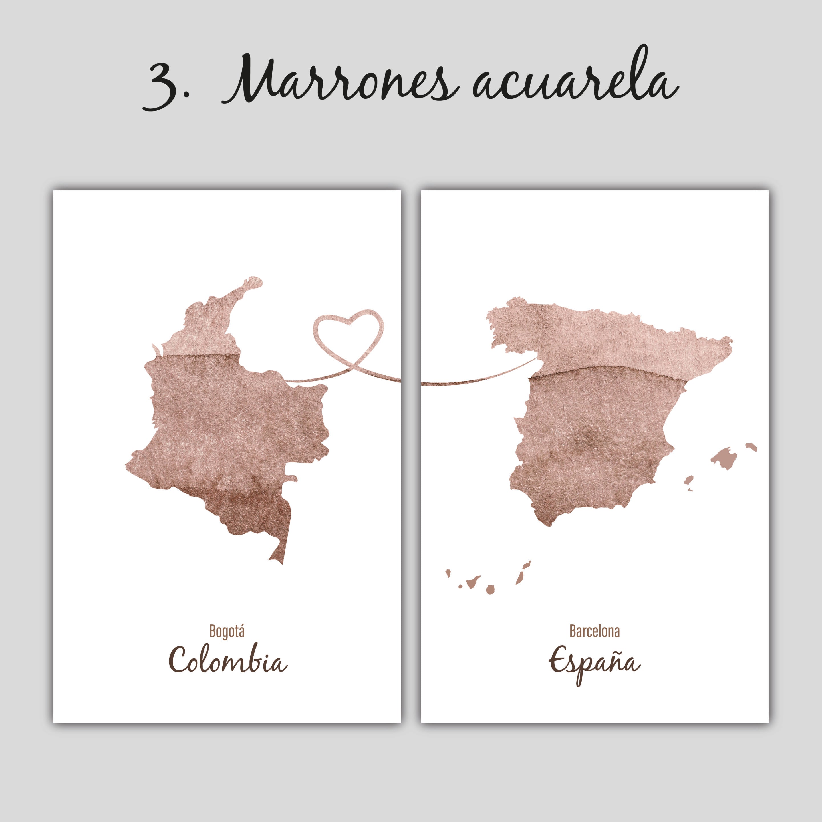 Mapas de Países originales