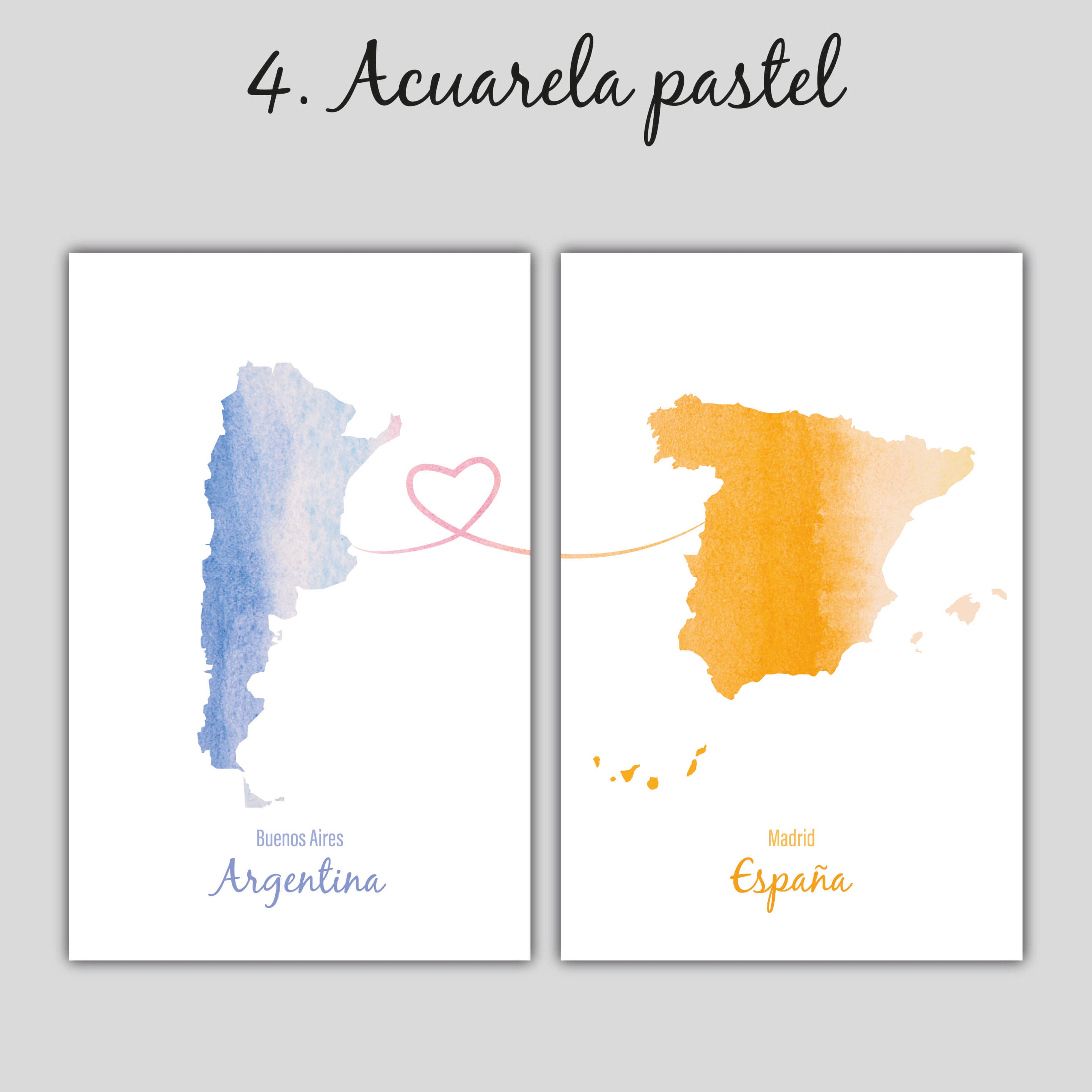 Mapas de Países originales
