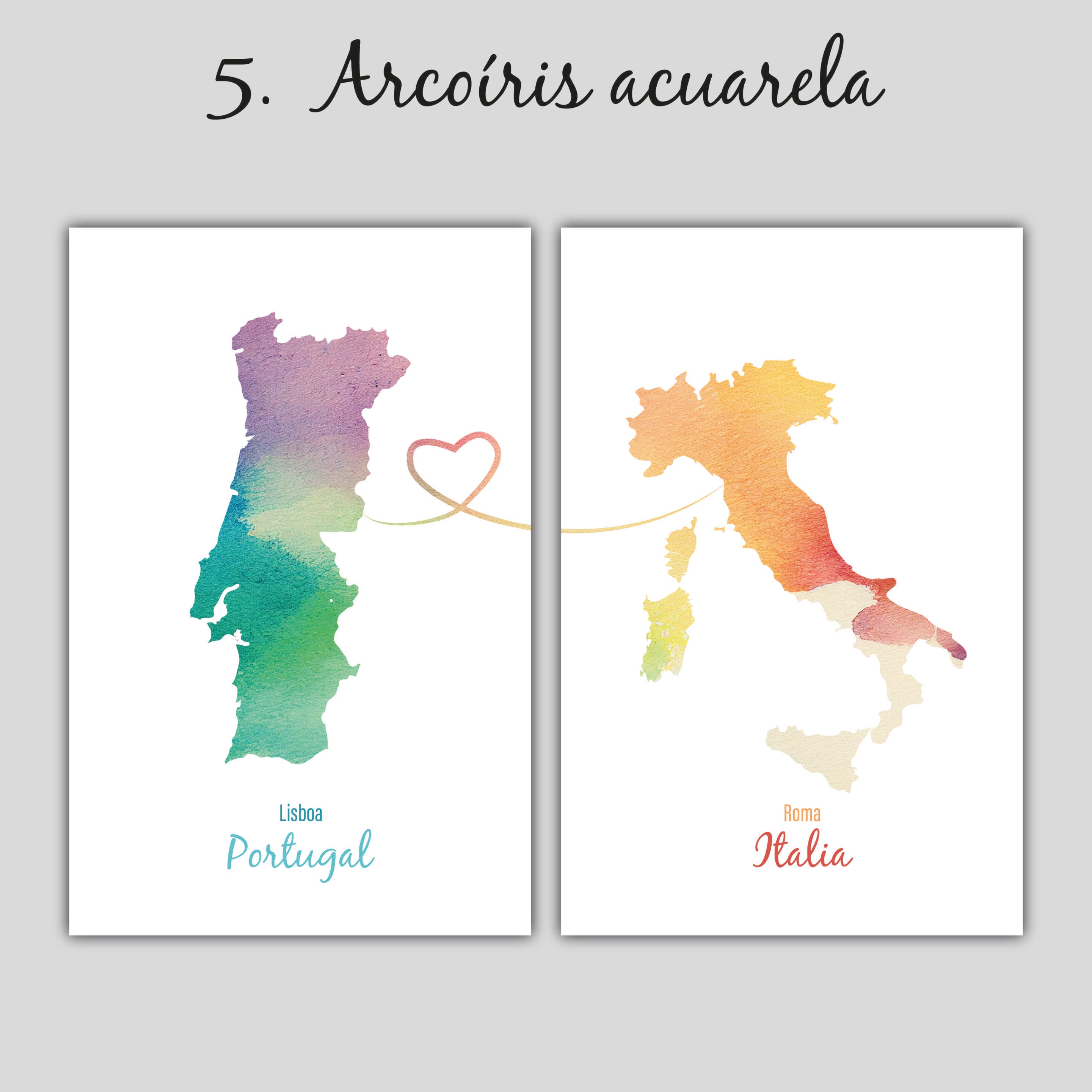 Mapas de Países originales