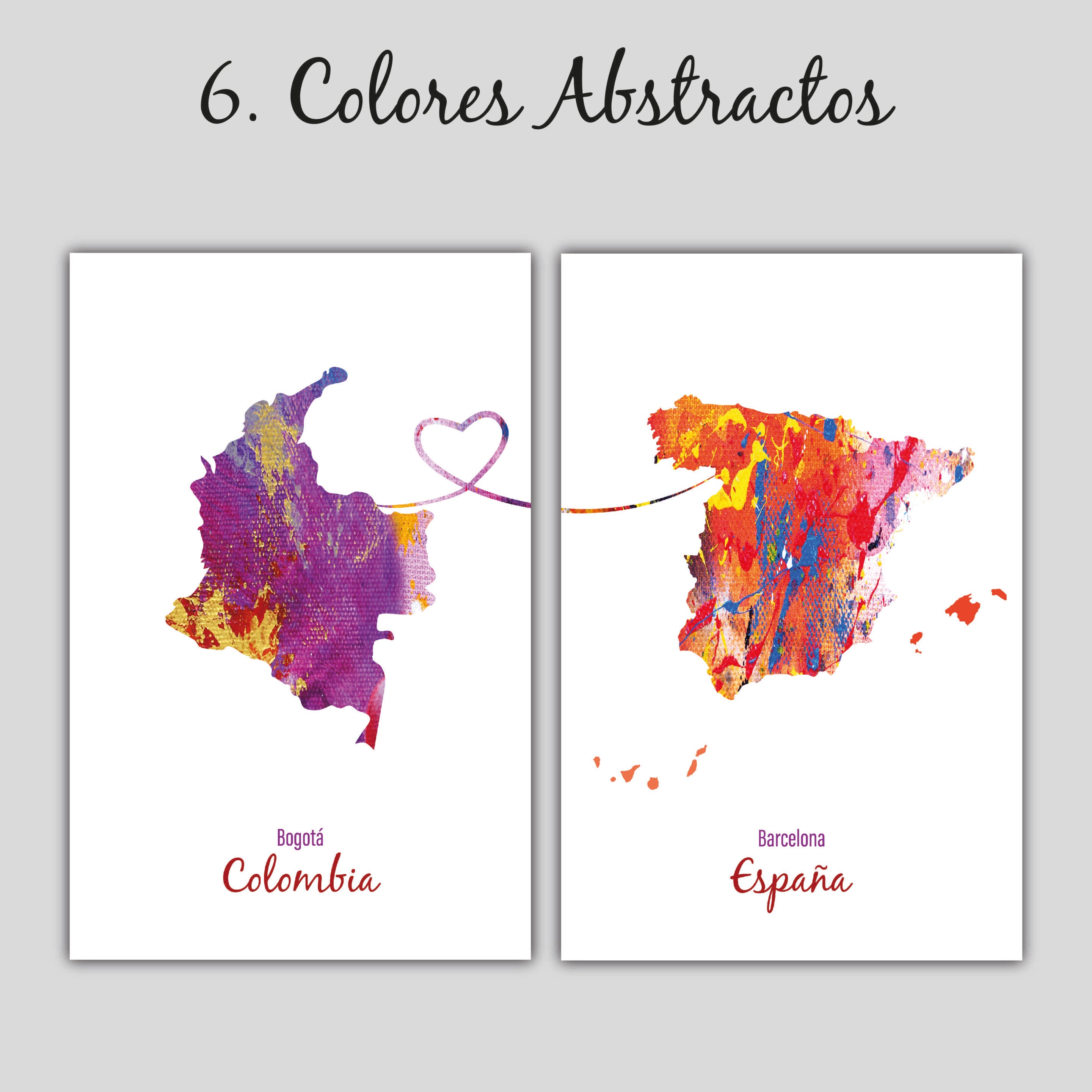Mapas de Países originales