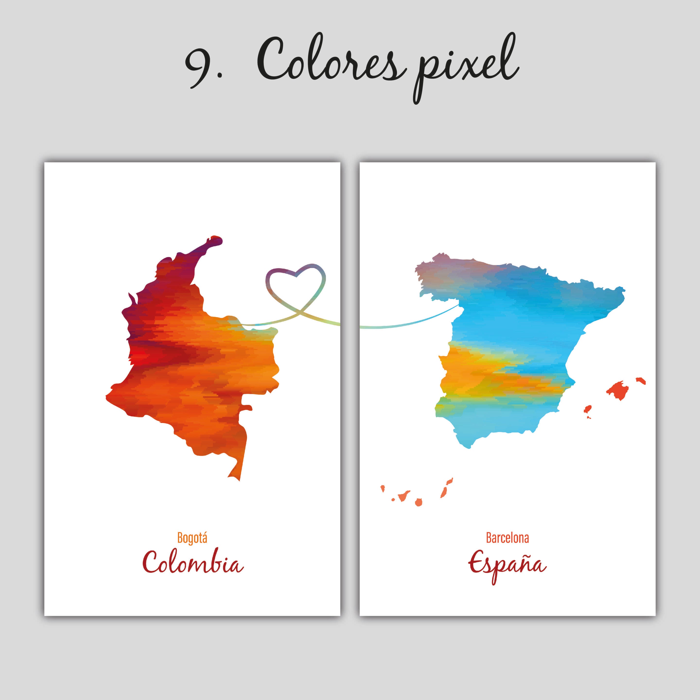 Mapas de Países originales