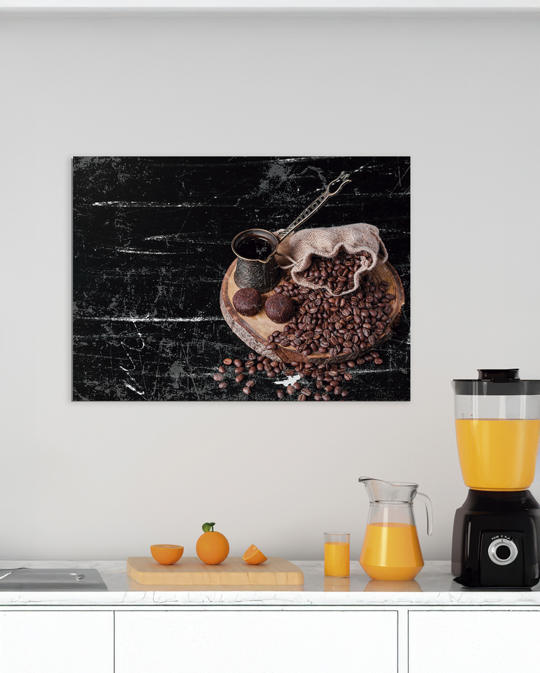 Cuadro decorativo de café vintage