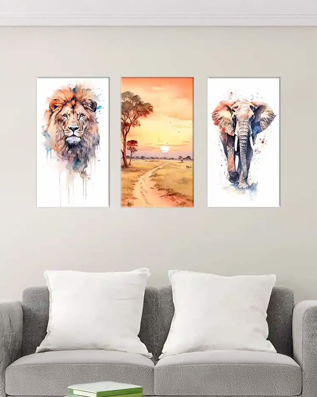 Cuadros Animales de África ilustración