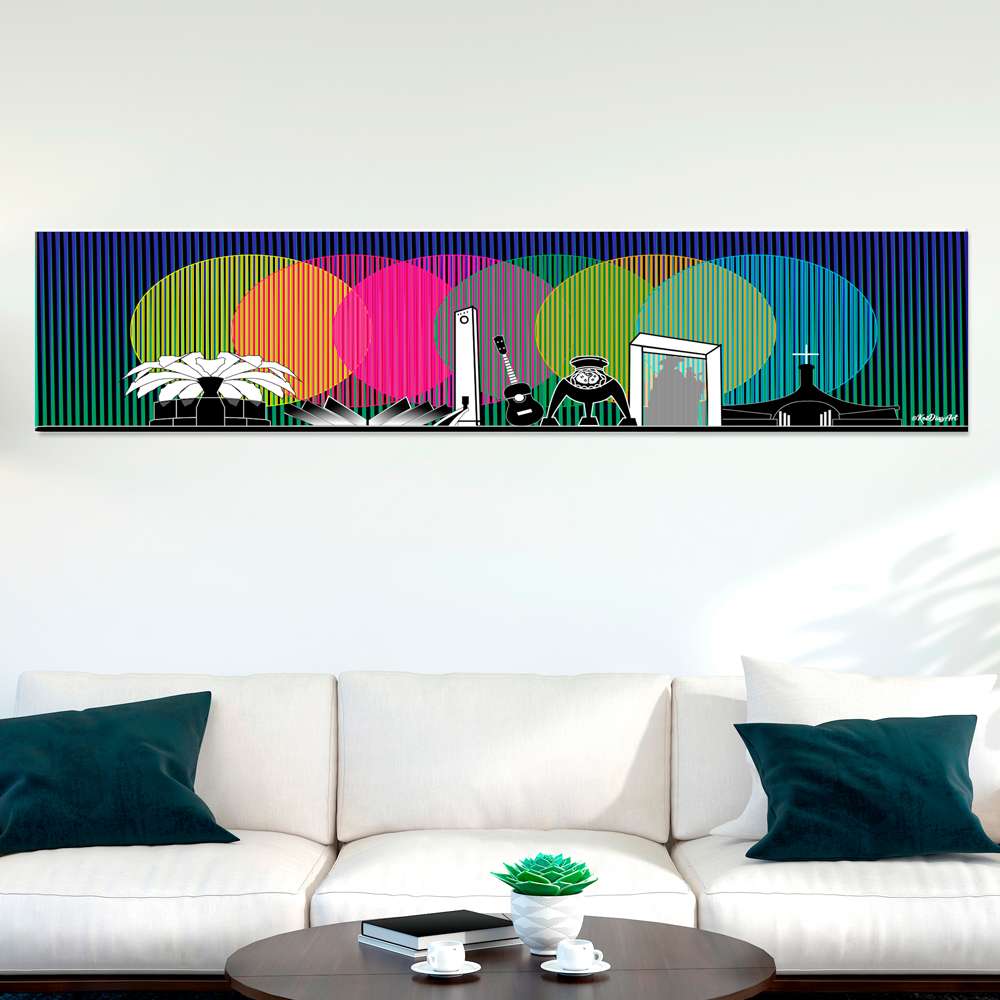 Cuadro Barquisimeto con cinetismo