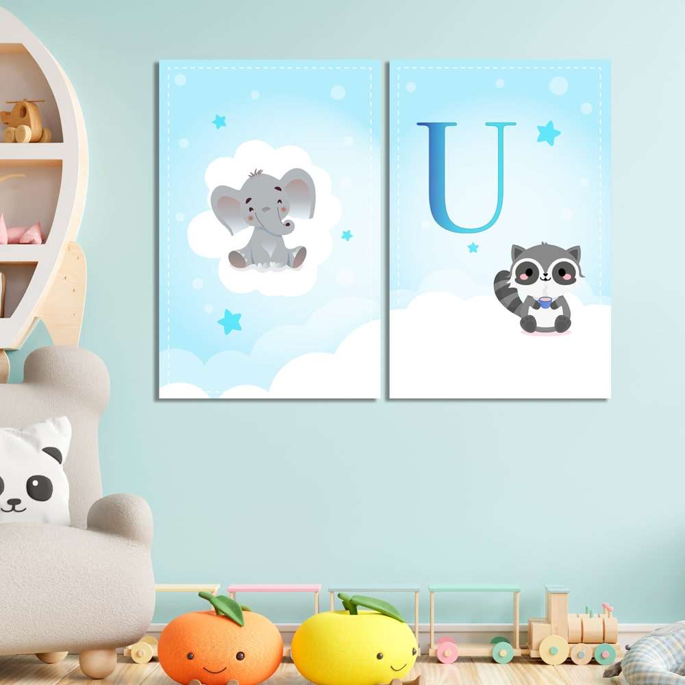 Cuadro Infantil con nombre personalizado