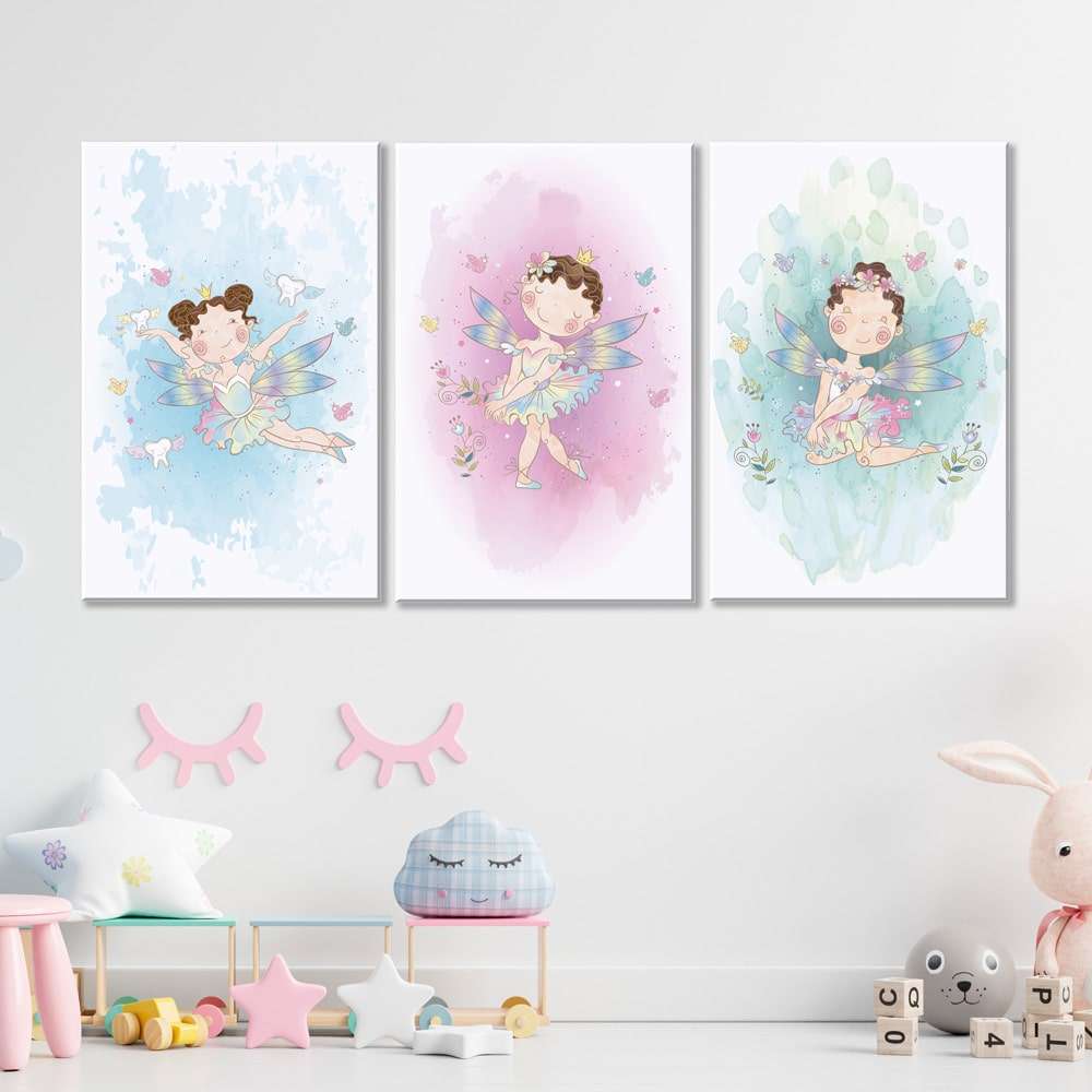 Cuadro Infantil de bailarinas