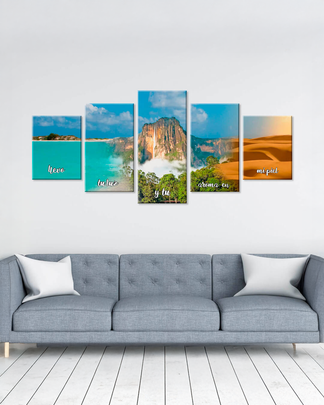 Los roques + Salto Angel + Médanos Llevo tu luz y tu aroma