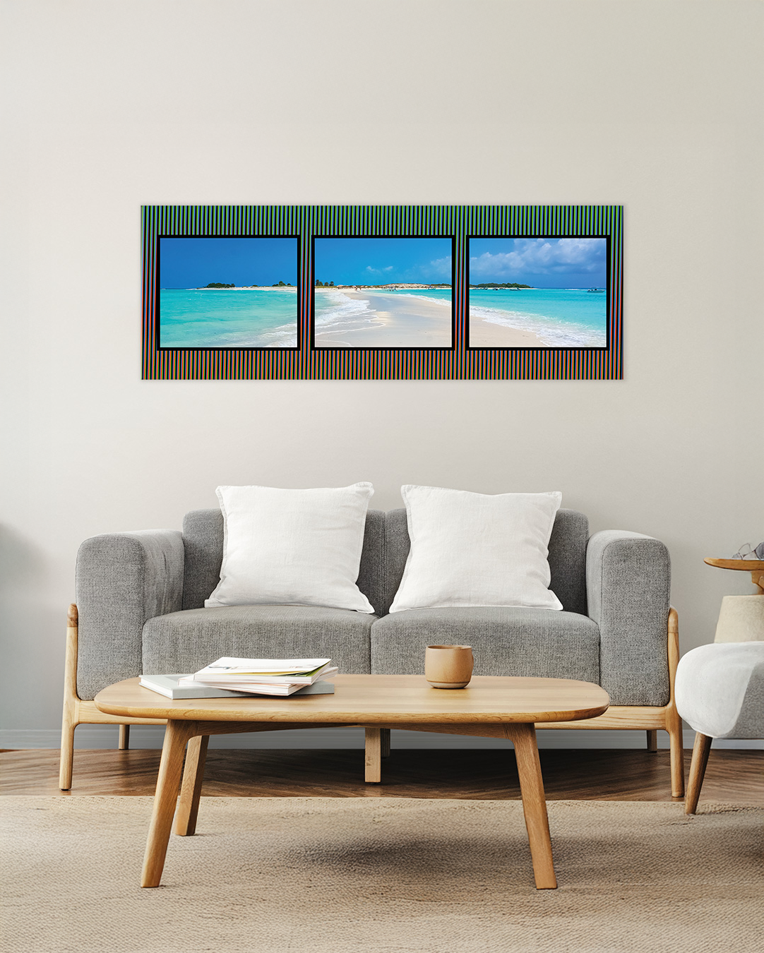 Panorámico de los Roques con efecto cinético