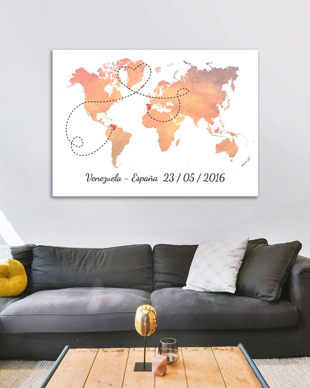 Mapa Mundi Personalizado 1
