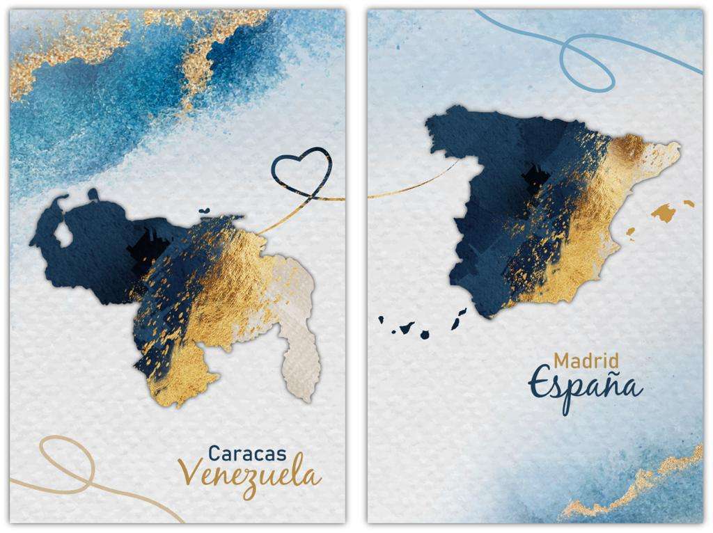 Mapa paises azules 3