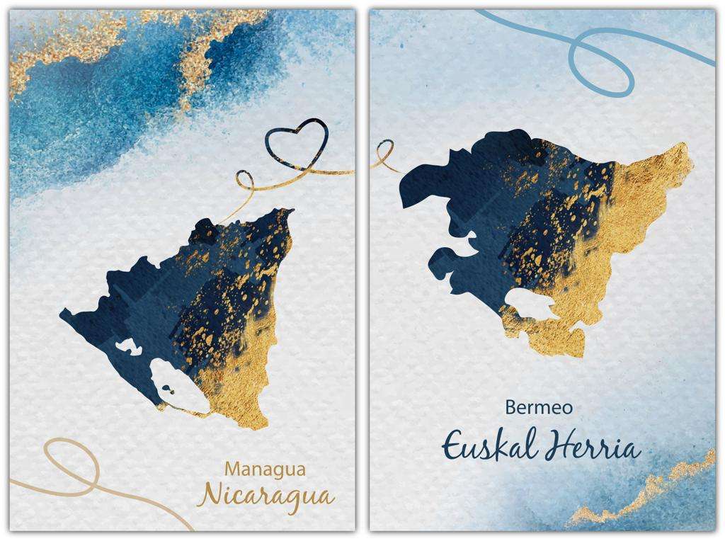 Mapa paises azules 4