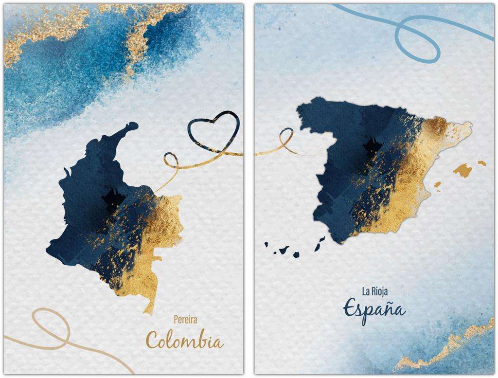 Mapa paises azules 5