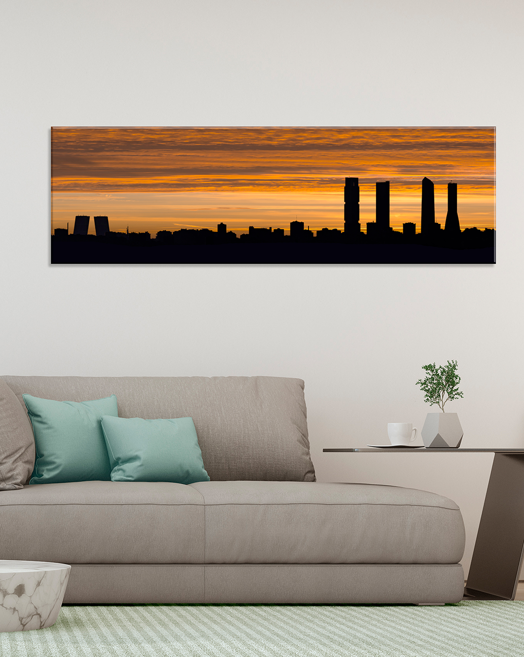 Madrid Skyline, Atardecer en la ciudad