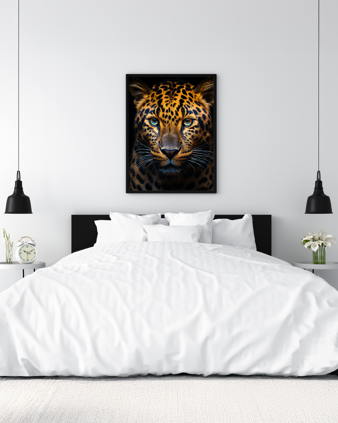 Cuadro Esencia Salvaje, Retrato de un León