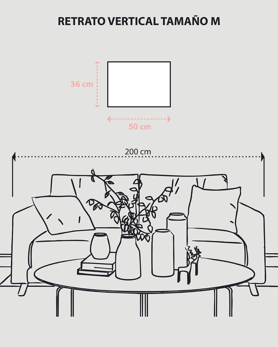 Cuadro decorativo leona y cachorros dormidos - amor familiar