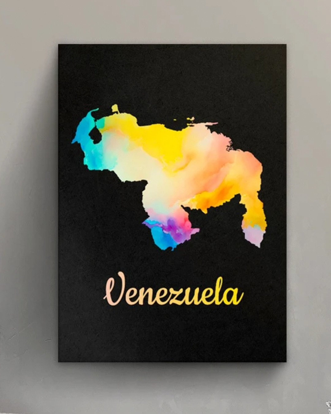 Cuadro Mapa de Venezuela