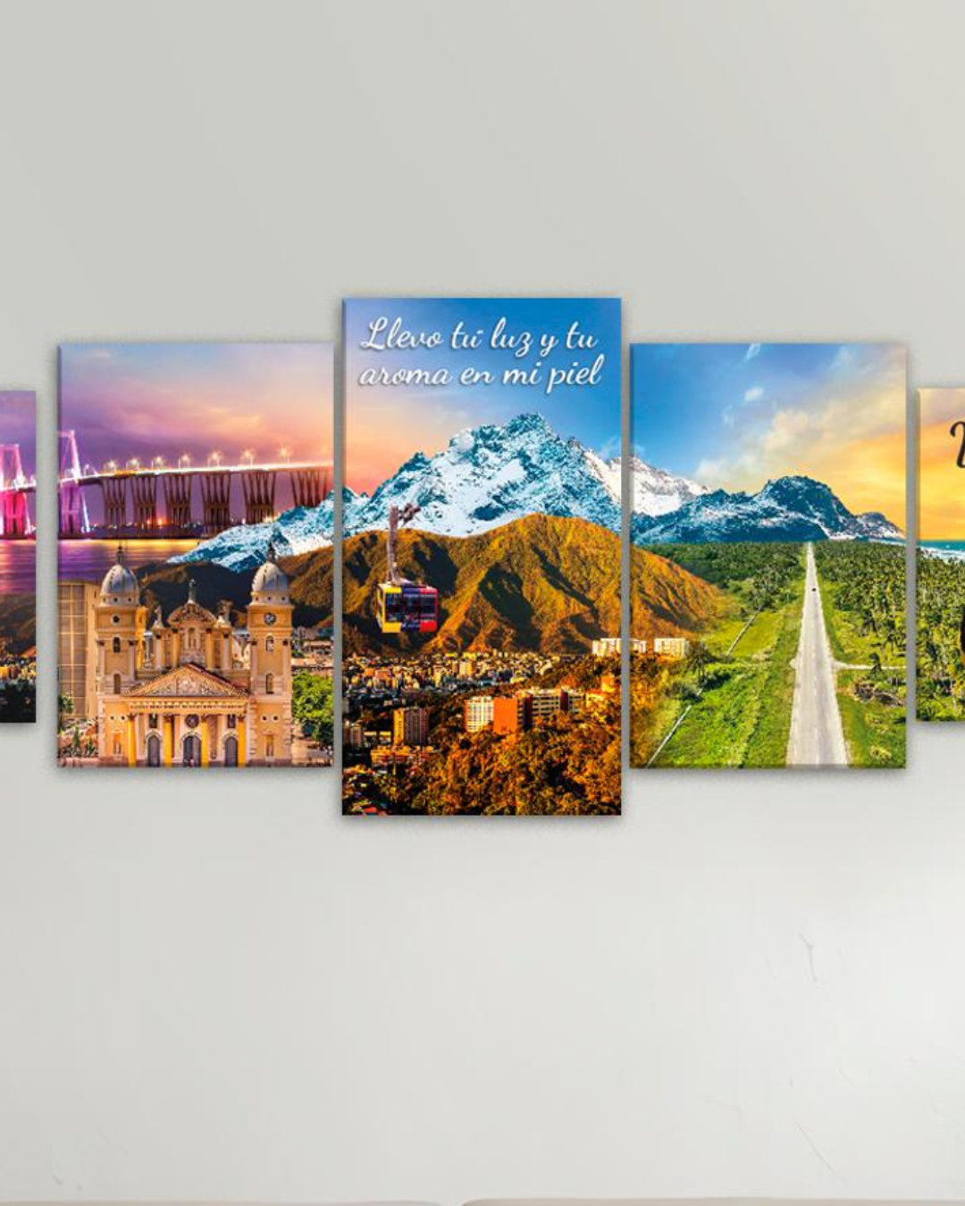 Cuadros Venezuela Fusión de Paisajes