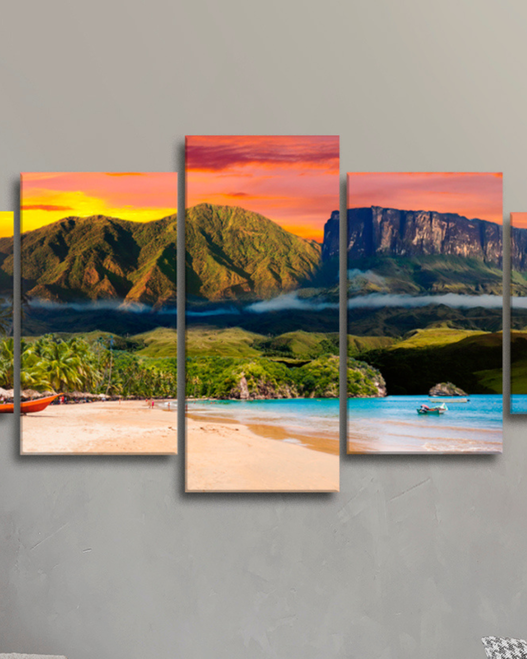 Cuadro Paisajes Venezuela Ávila, El Roraima y Choroni cielo atardecer