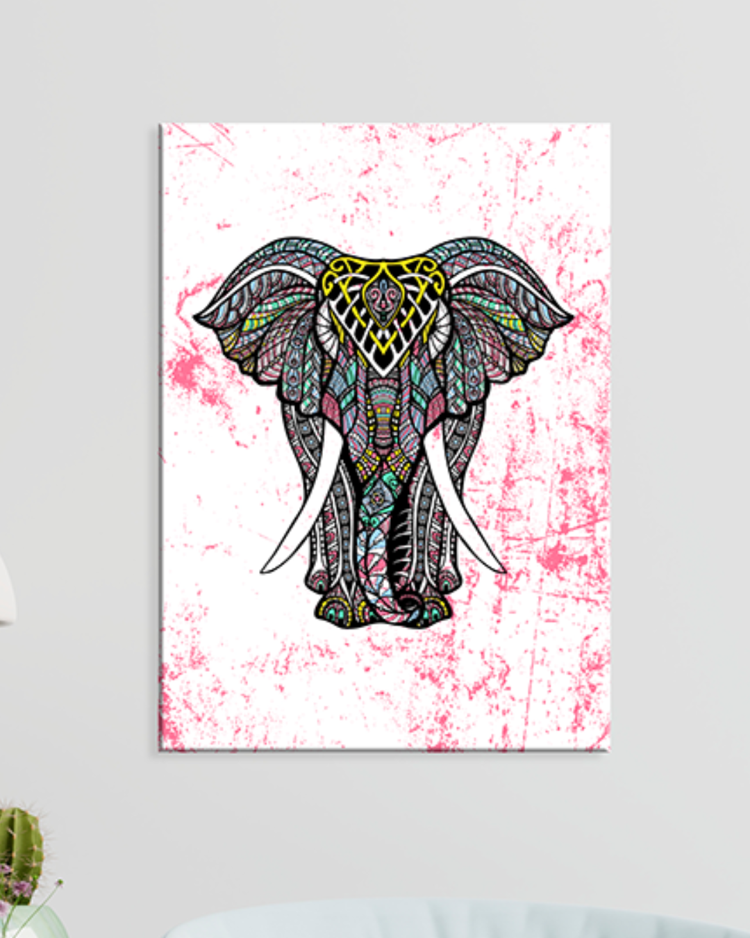 Cuadro Elefante Hindú