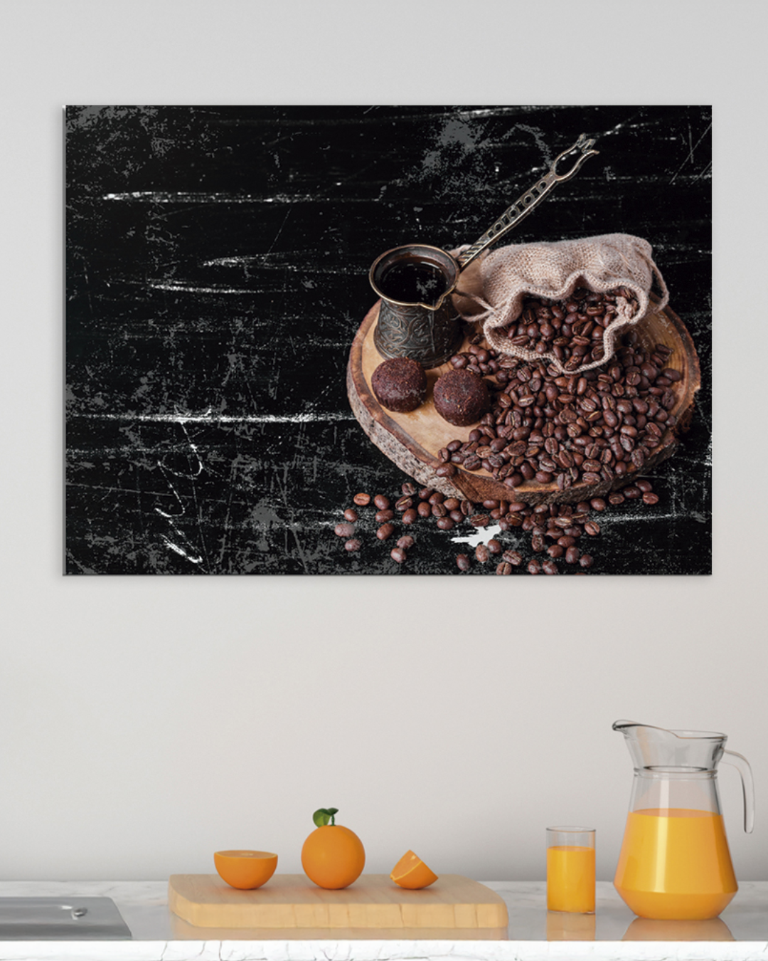 Cuadro decorativo de café vintage