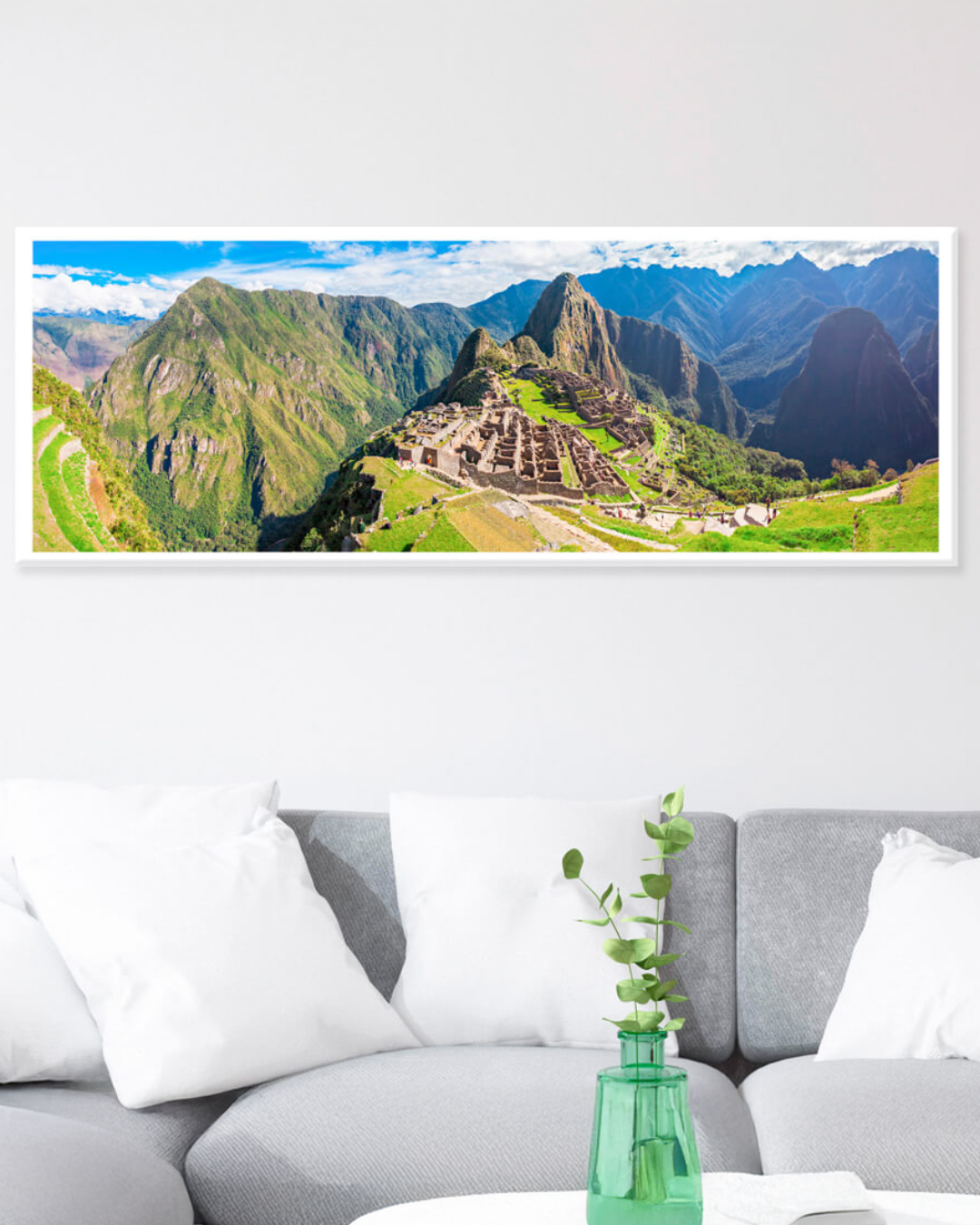 Cuadro panorámico Machu Picchu Perú
