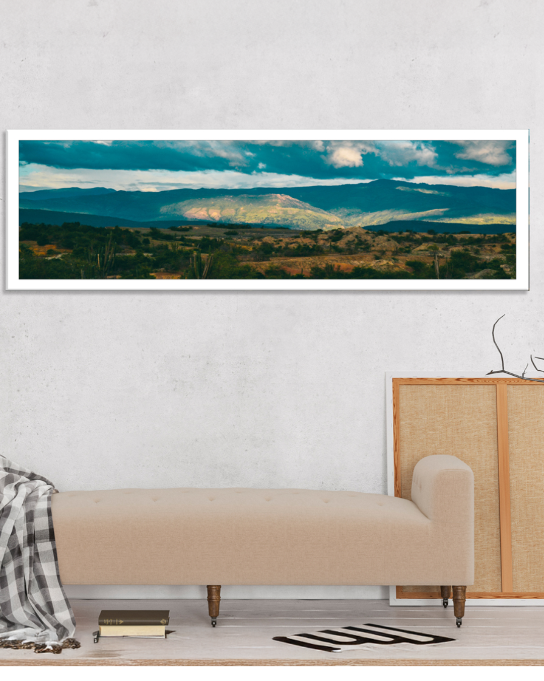 Canvas con paisaje de Tatacoa