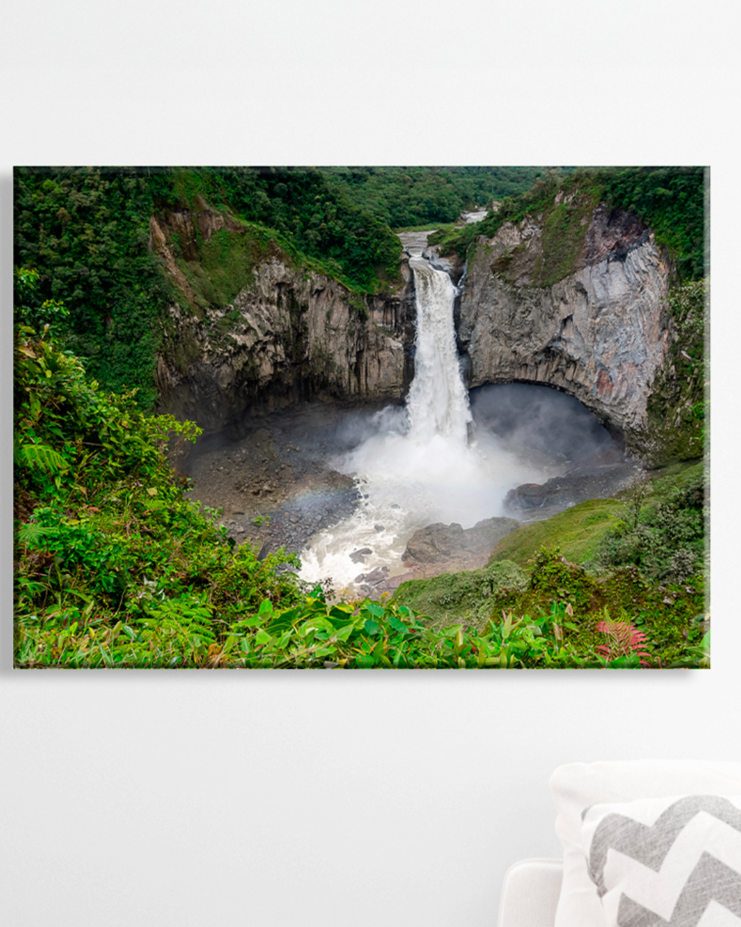Cuadro Retrato San Rafael Cascada, Ecuador