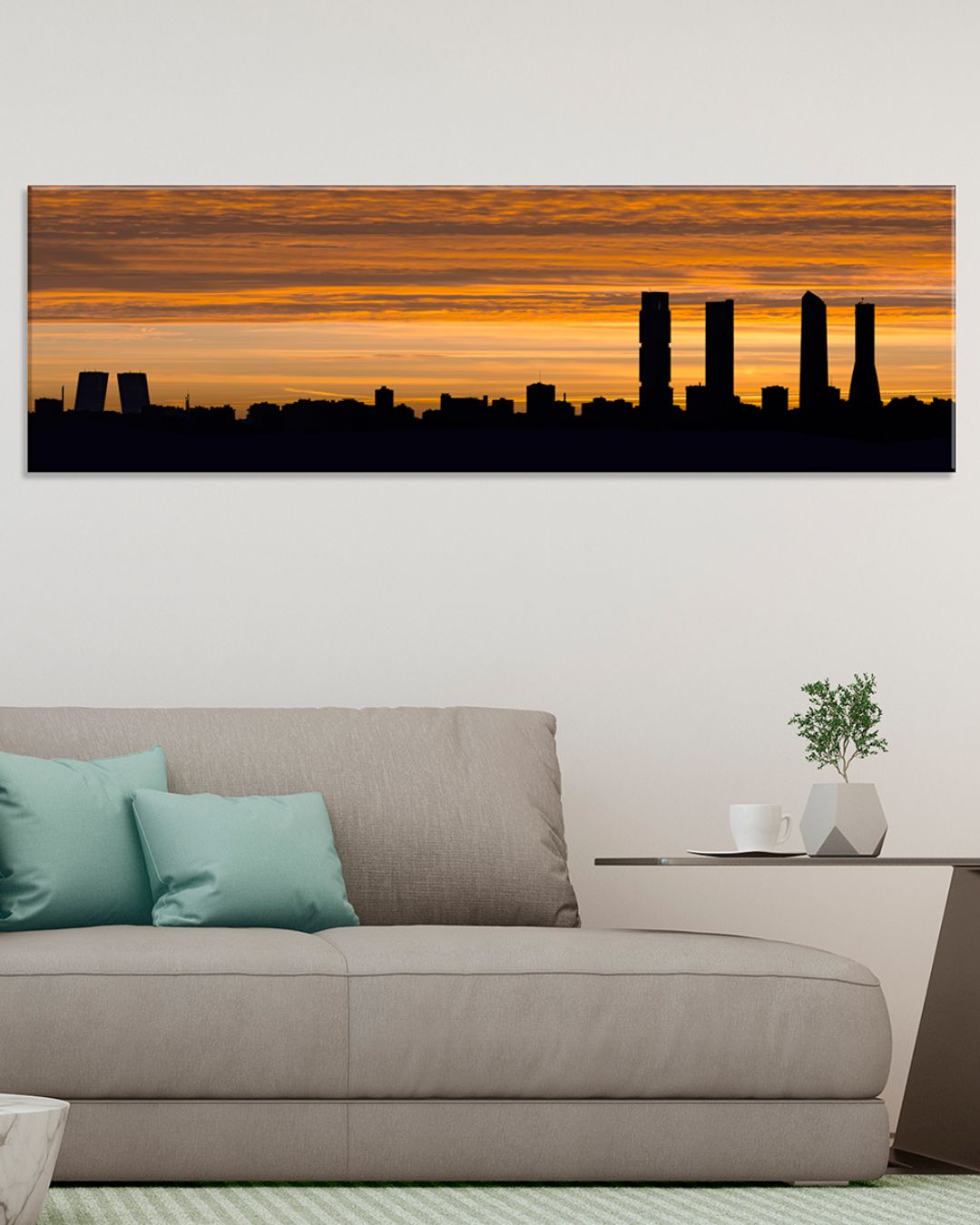 Madrid Skyline, Atardecer en la ciudad