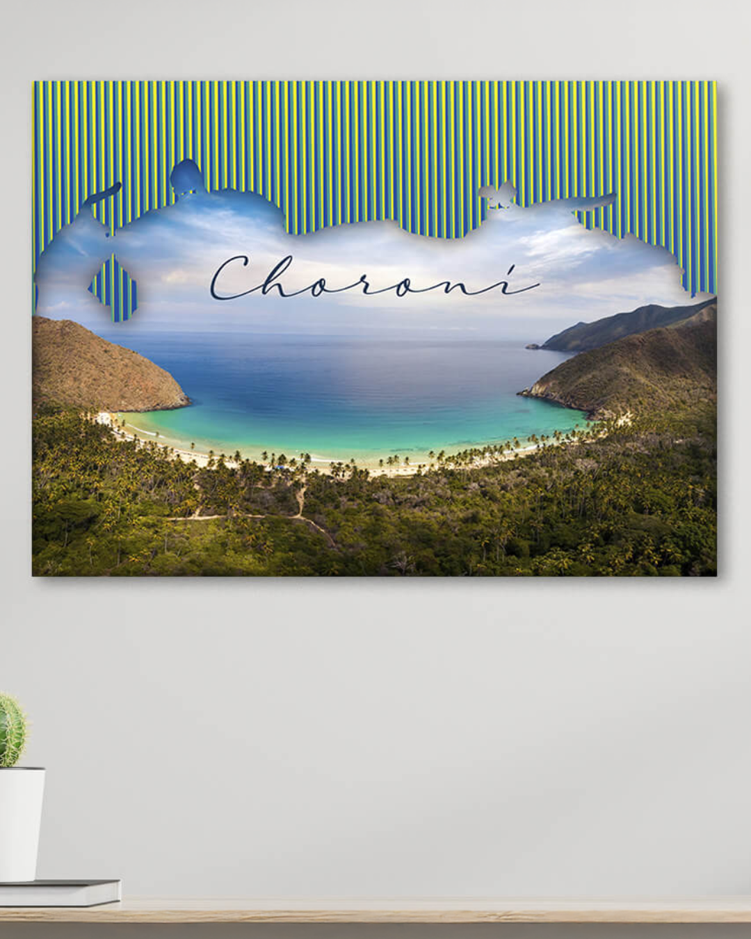 Cuadro con paisaje de Choroní - Venezuela