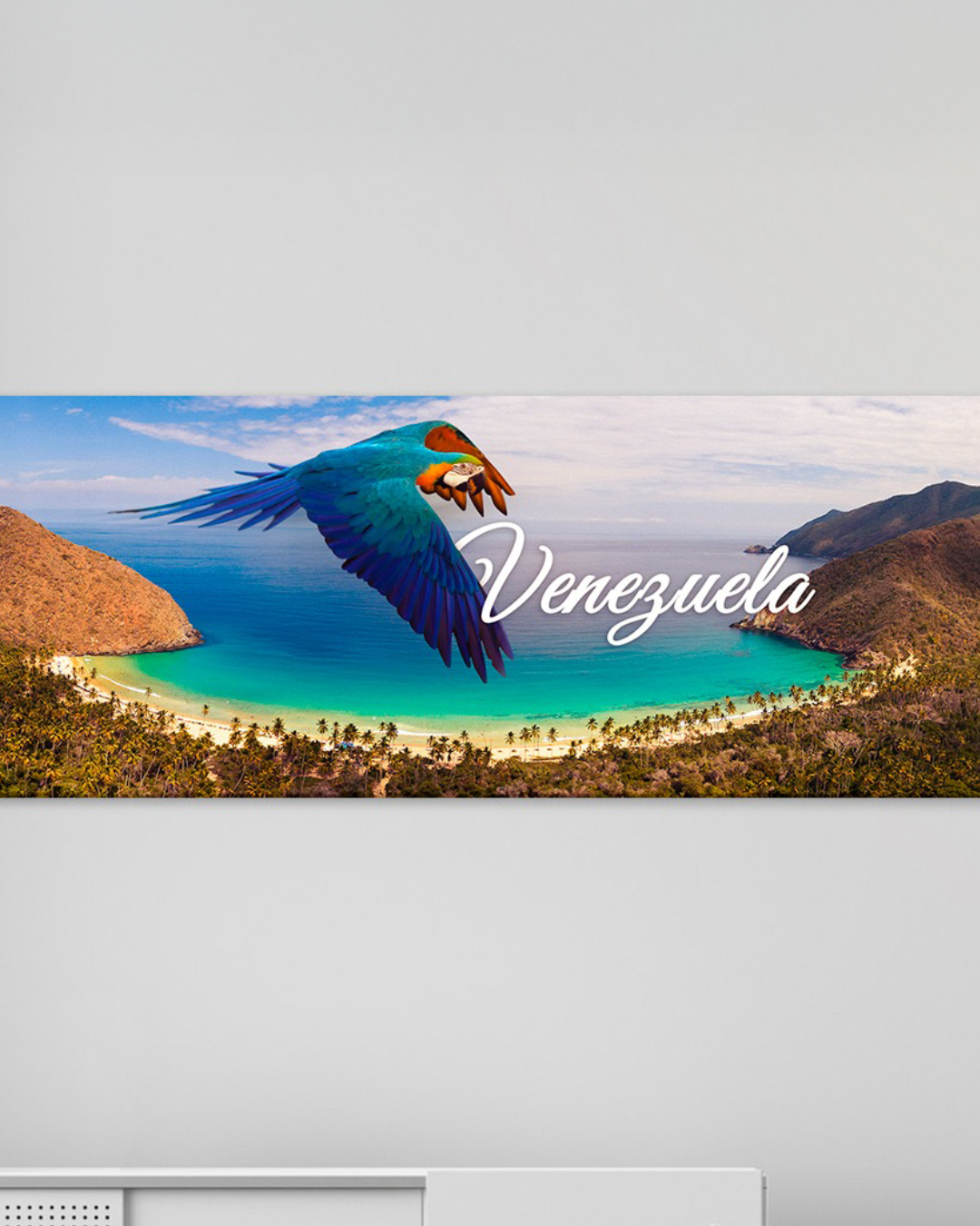 Panorámico de la bahía de cata Venezuela