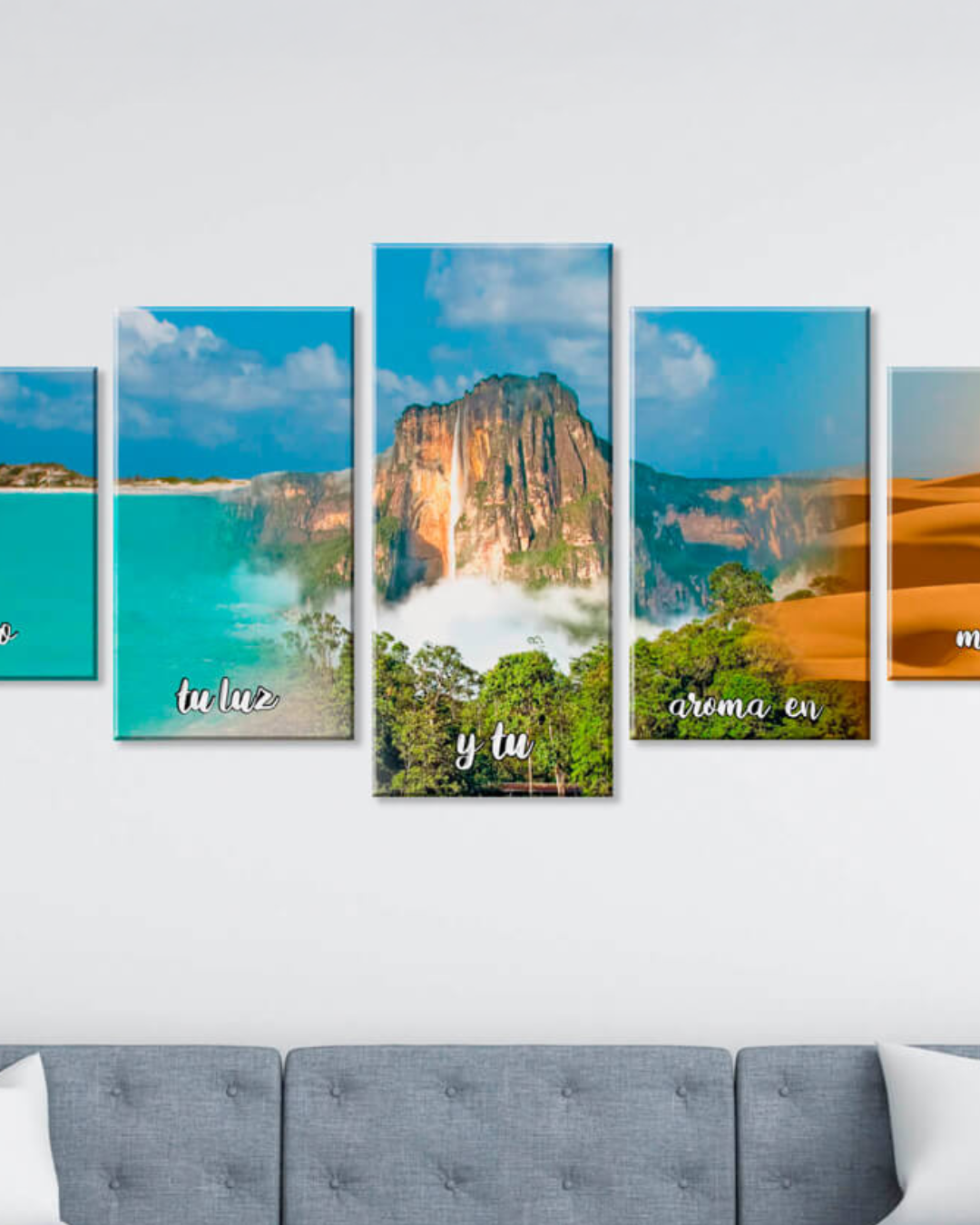 Los roques + Salto Angel + Médanos Llevo tu luz y tu aroma