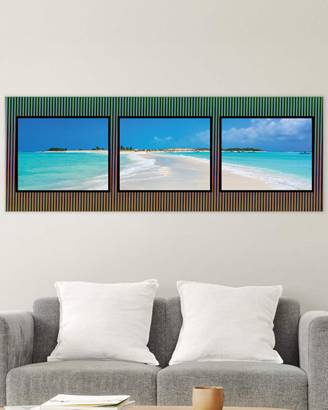 Panorámico de los Roques con efecto cinético