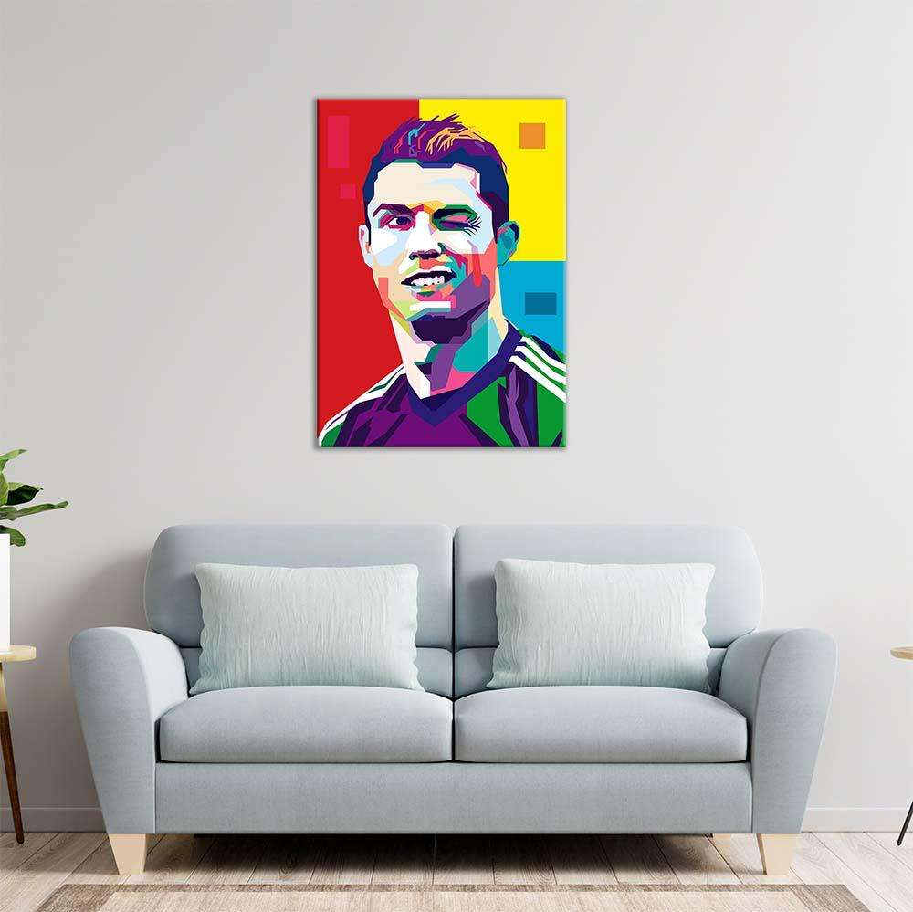 Retrato cristiano ronaldo