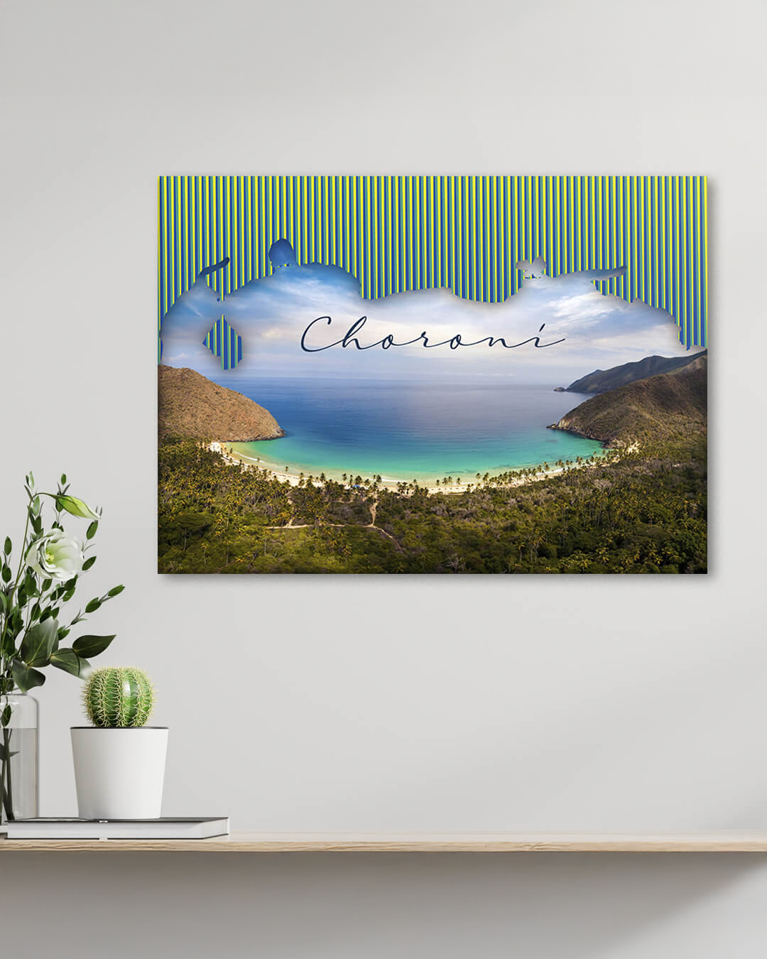 Cuadro con paisaje de Choroní - Venezuela