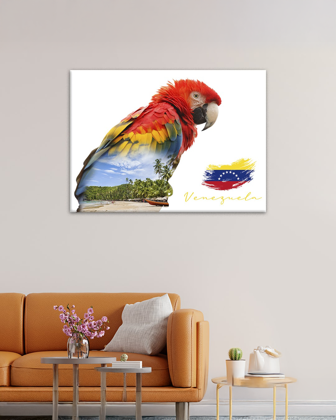 Cuadro de Guacamaya - Venezuela