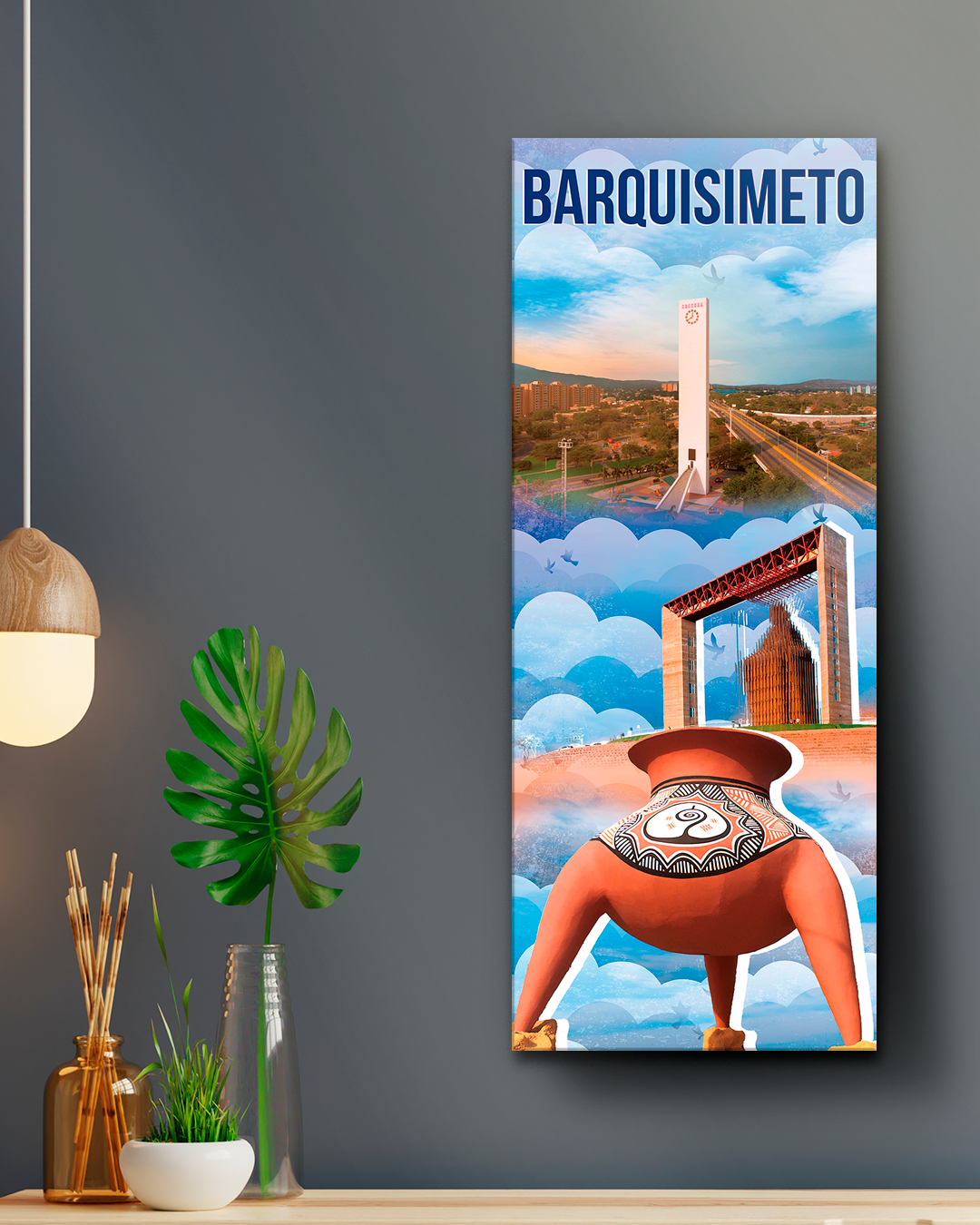 cuadros decorativo de barquismeto