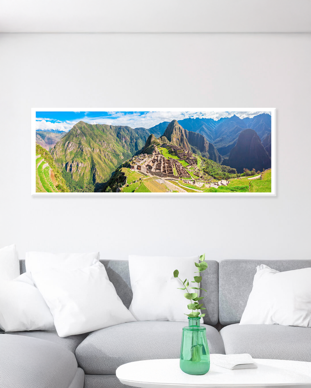 Cuadro panorámico Machu Picchu Perú