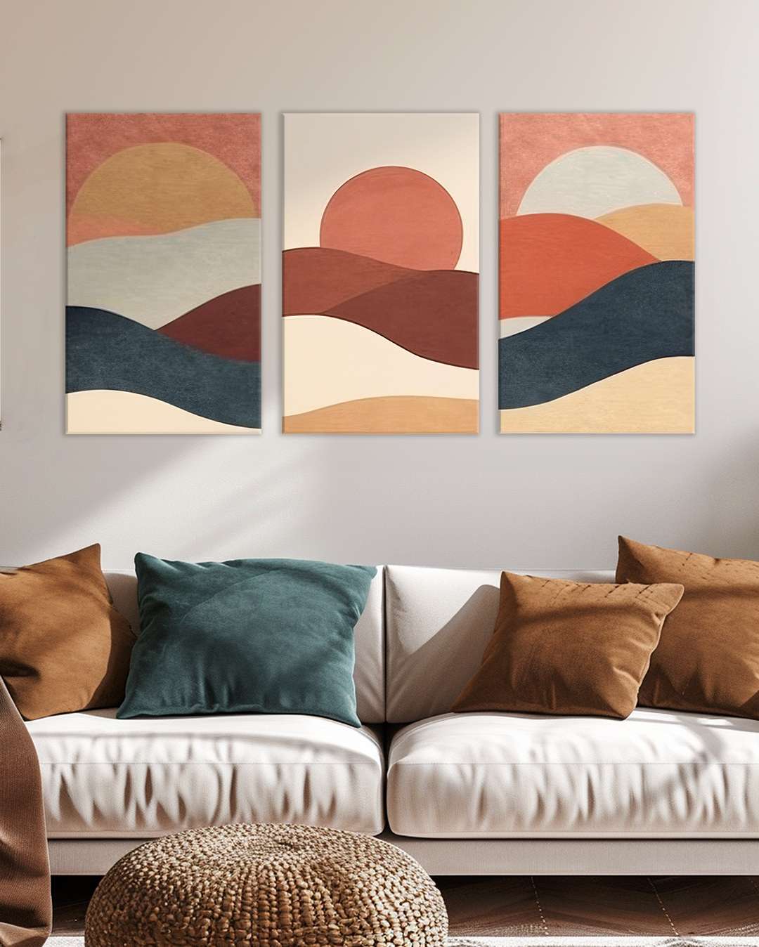 montañas abstractas