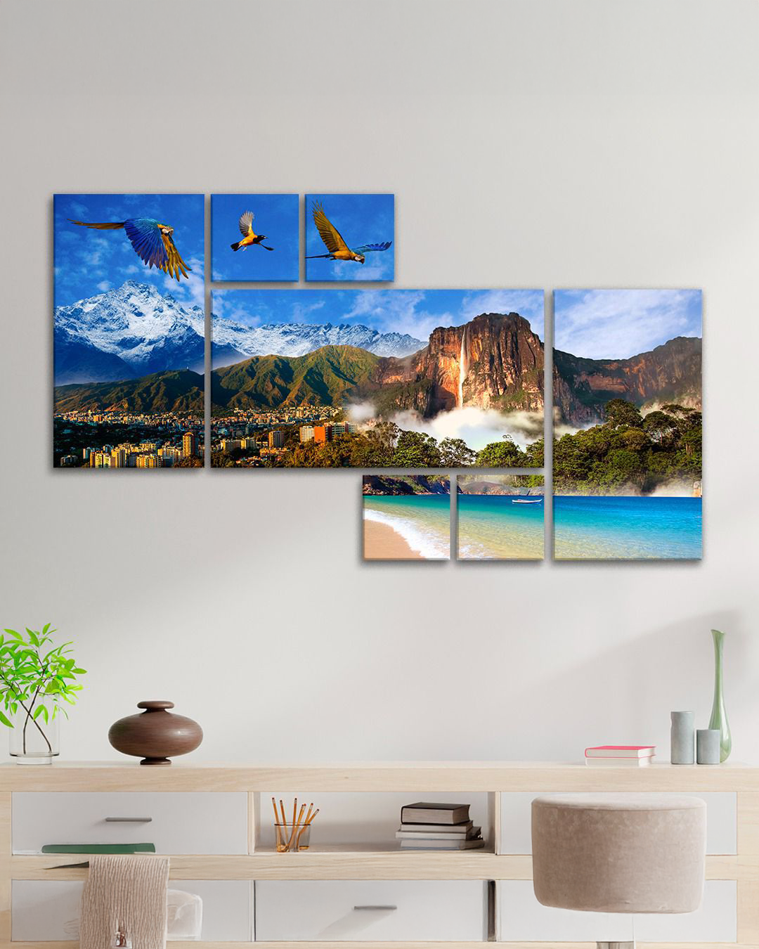 Diversidad Venezolana, Un Collage de Paisajes