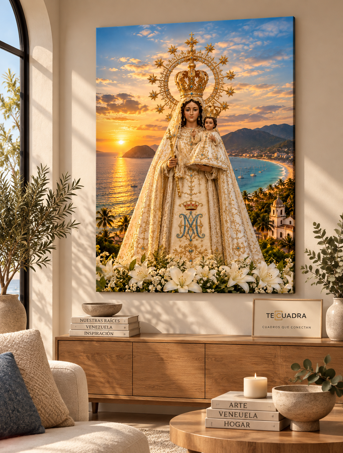 Cuadro Virgen del Valle de Venezuela – Arte Religioso