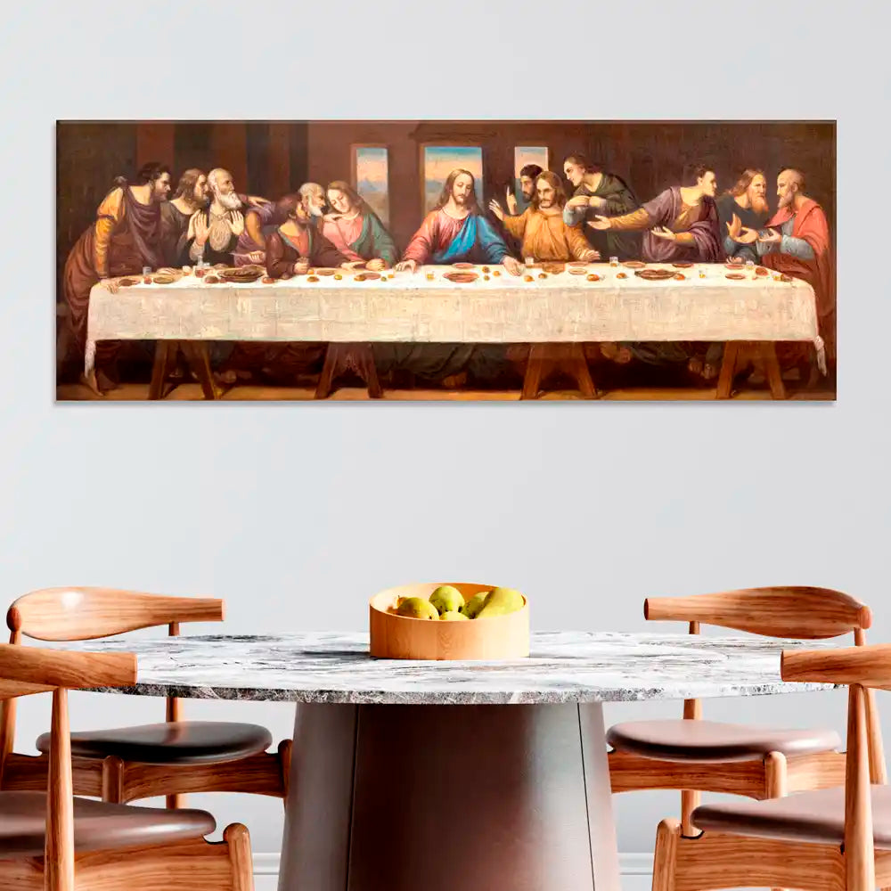 Cuadro Panorámico La Última Cena