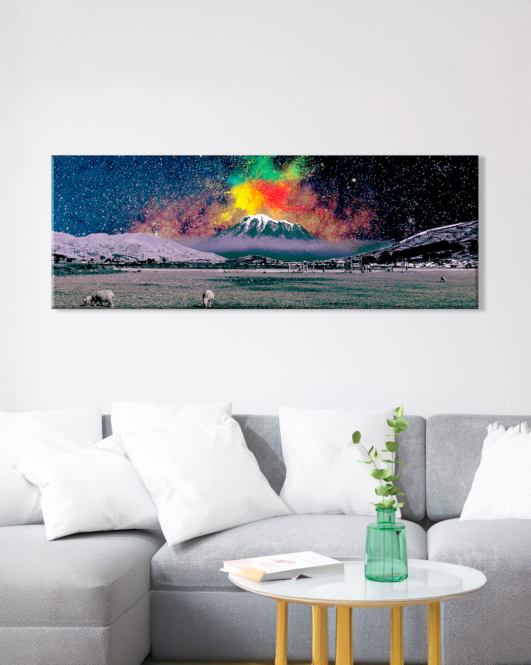 Cuadro decorativo Panorámico explosión Chimborazo, Ecuador