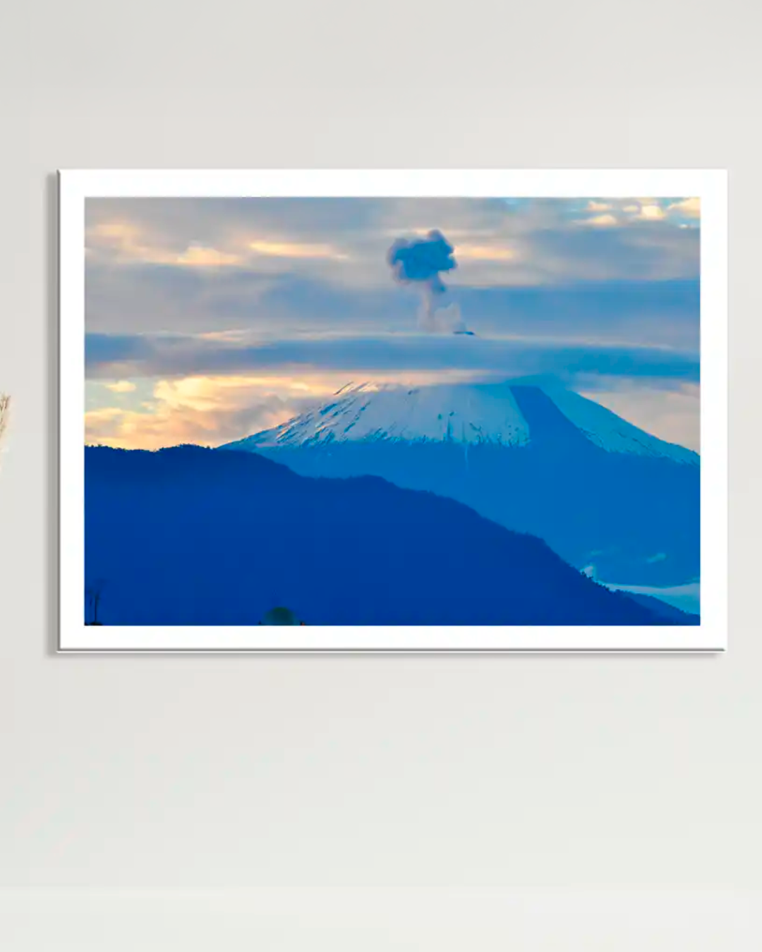Cuadro Retrato Volcán Sangay, Ecuador