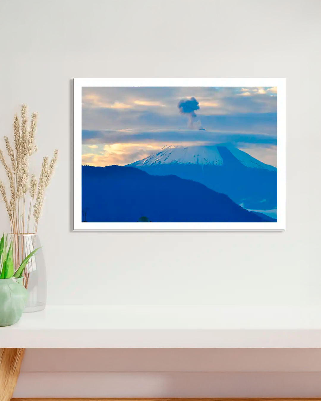 Cuadro Retrato Volcán Sangay, Ecuador